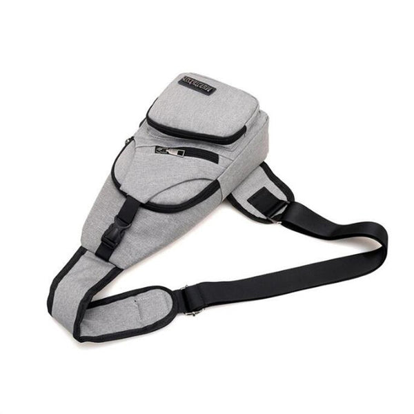 Men Chest Bag with USB Charging