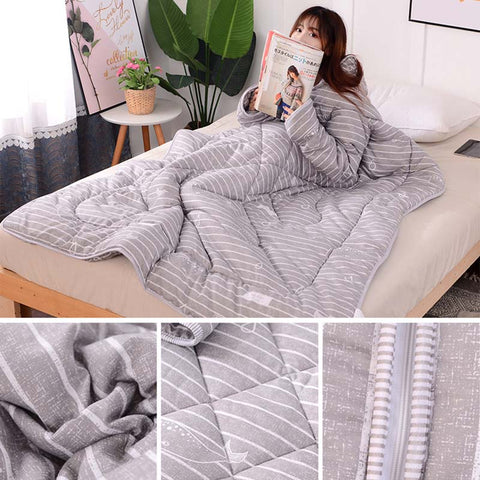 Lazy Blanket with Sleeves