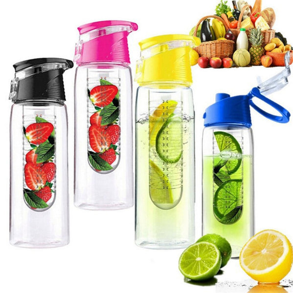 Portable fruit Water Bottle 800 ML