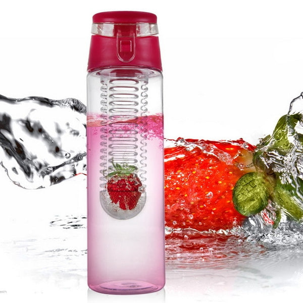 Portable fruit Water Bottle 800 ML